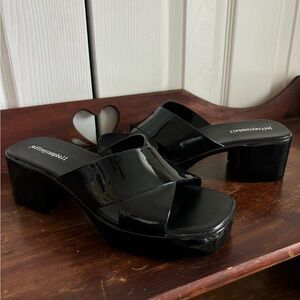 Jeffrey Campbell Bubblegum Block Heel Sandal